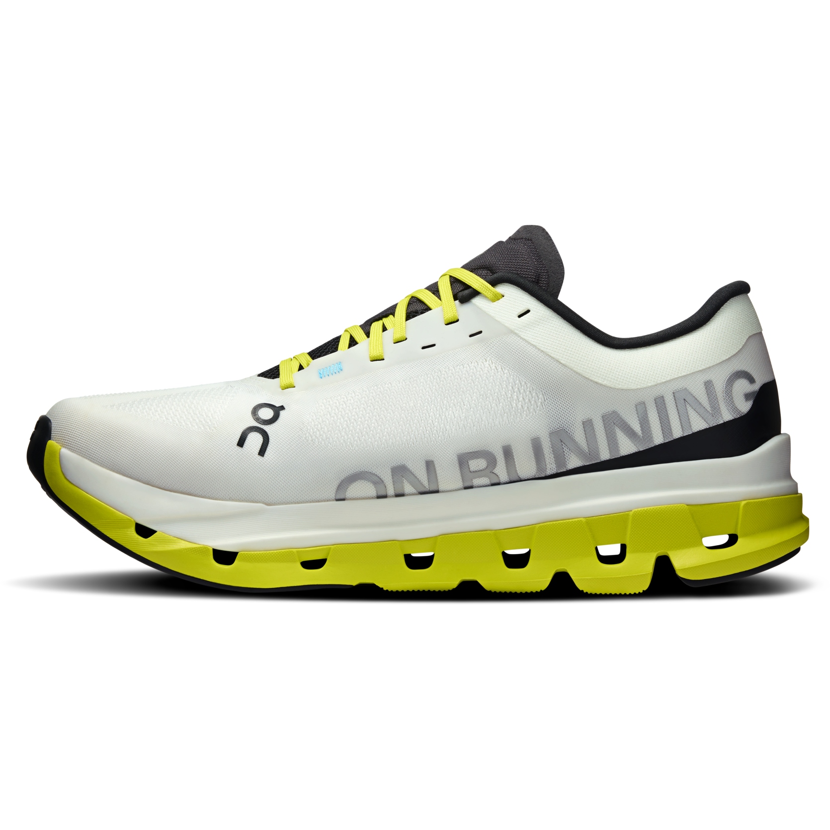 On Cloudflow 5 Running Shoes Men - White | Lime | BIKE24