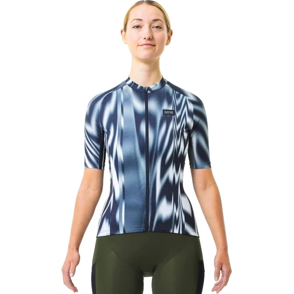 Produktbild von GOREWEAR Spirit Paint Kurzarm-Trikot Damen - ultramarine blue / scrub blue BLBV