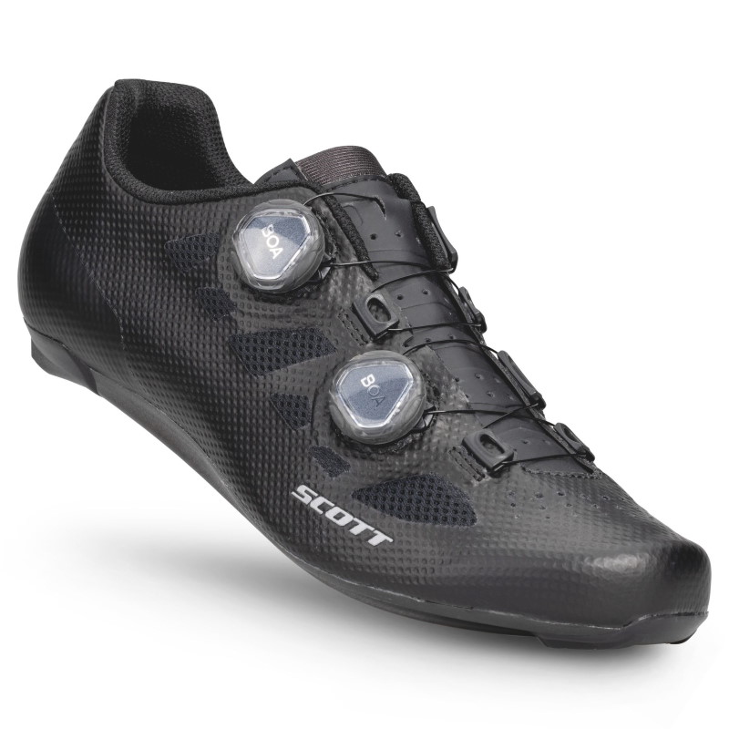 Produktbild von SCOTT Road Vertec Boa Schuh - schwarz/silber 296553