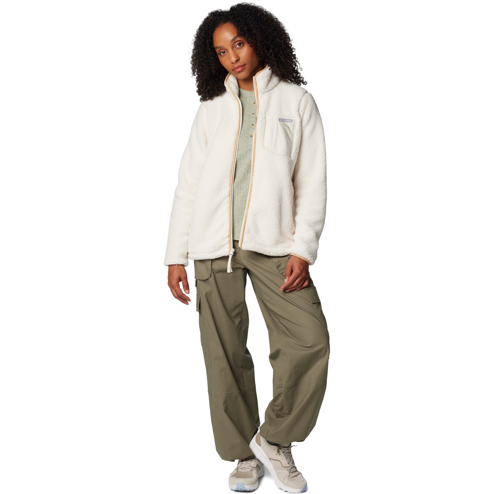 Columbia West Bend Full Zip II Jacket Women - Chalk | BIKE24