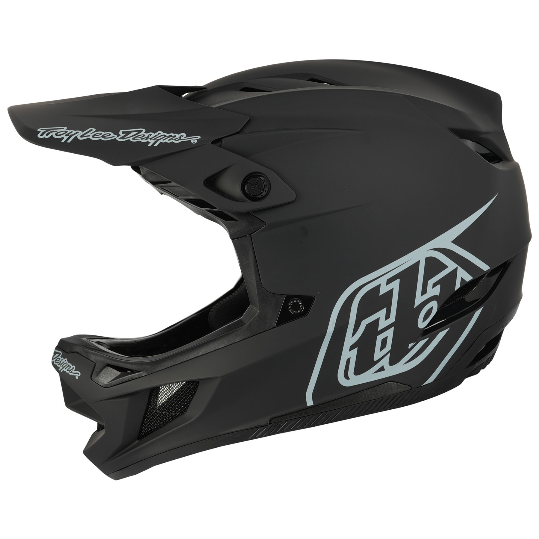 Troy Lee Designs D4 Polyacrylite MIPS Helmet - Stealth Black | BIKE24