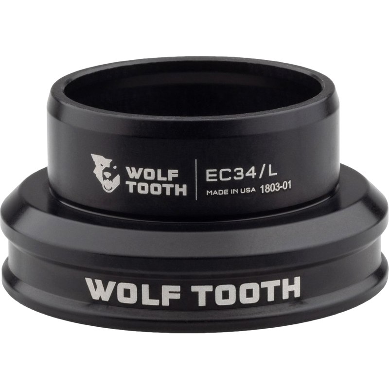 Produktbild von Wolf Tooth Precision EC Steuersatz Unterteil - EC34/30 - schwarz