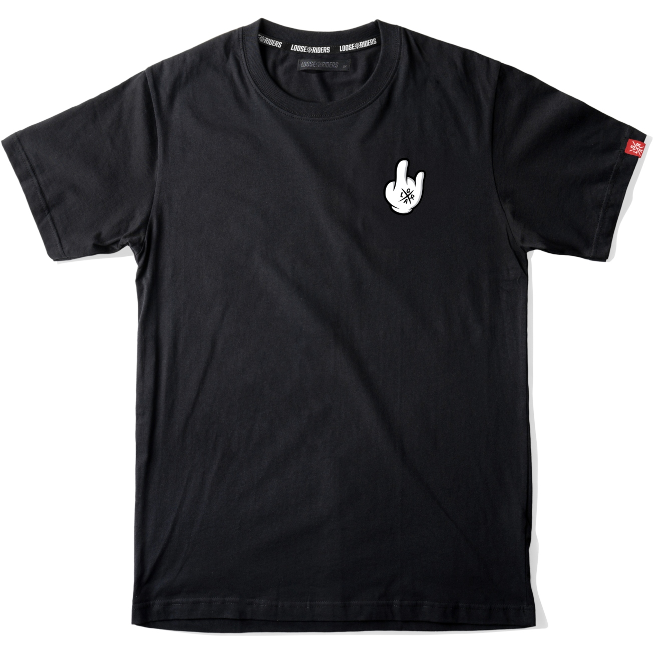 Picture of Loose Riders Graphic Tech Tee Men - Shred Black