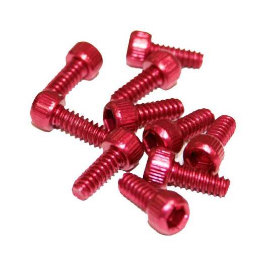 Bild von Reverse Components Aluminium Pedal Pins für Escape Pro & Black ONE - rot