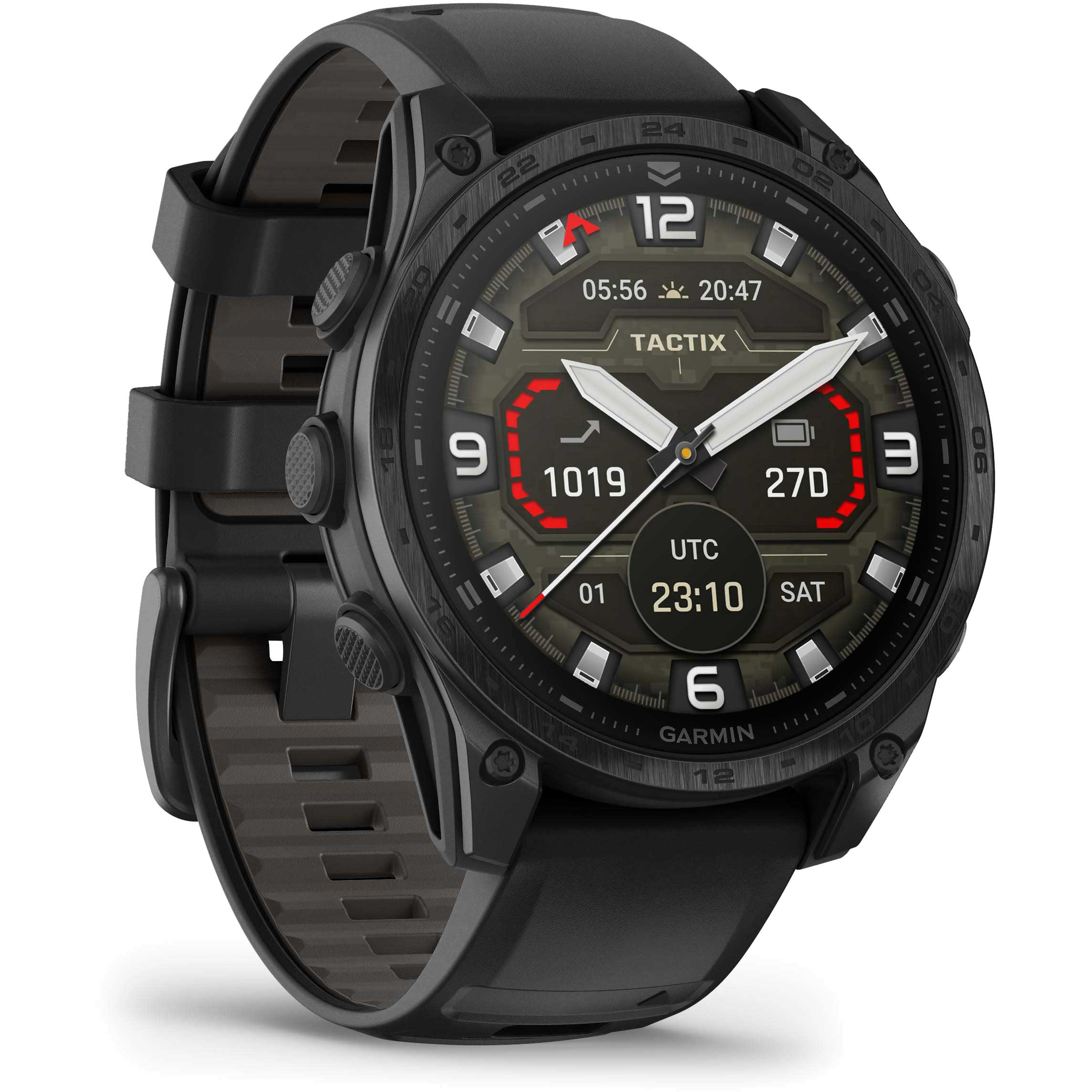 Bild von Garmin tactix 8 AMOLED Edition GPS Smartwatch - 47mm - Schwarz/Dunkelgrau DLC Titan