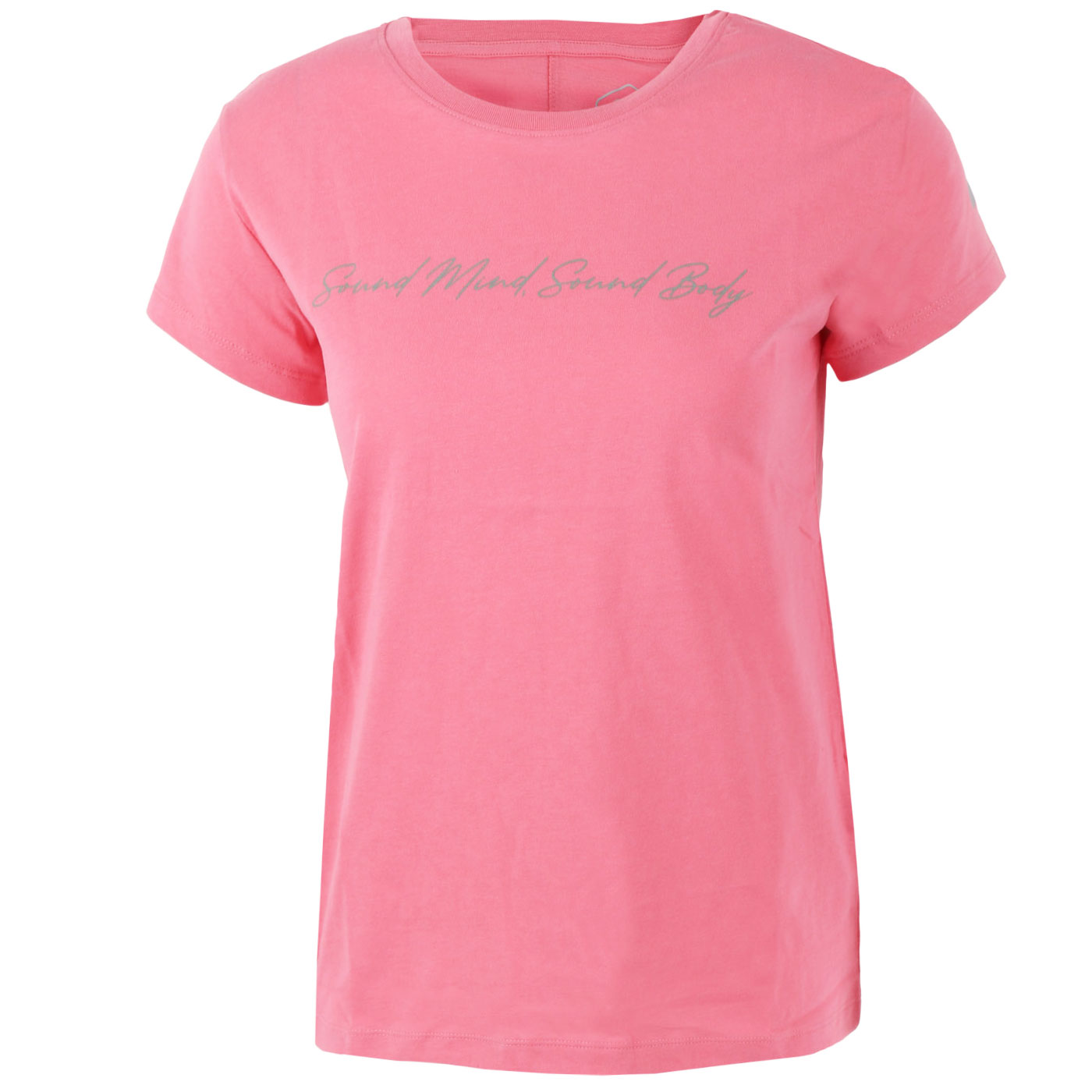 Produktbild von asics SMSB Graphic Kurzarmshirt Damen - peach petal