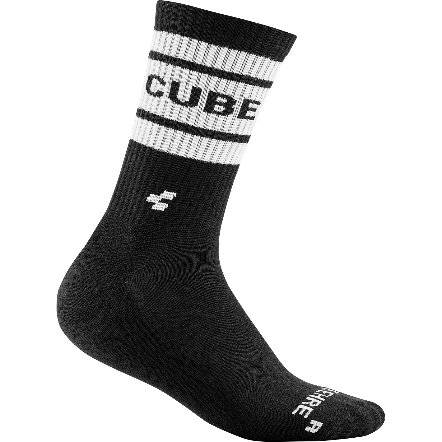 Produktbild von CUBE Socken After Race High Cut - black&#039;n&#039;white