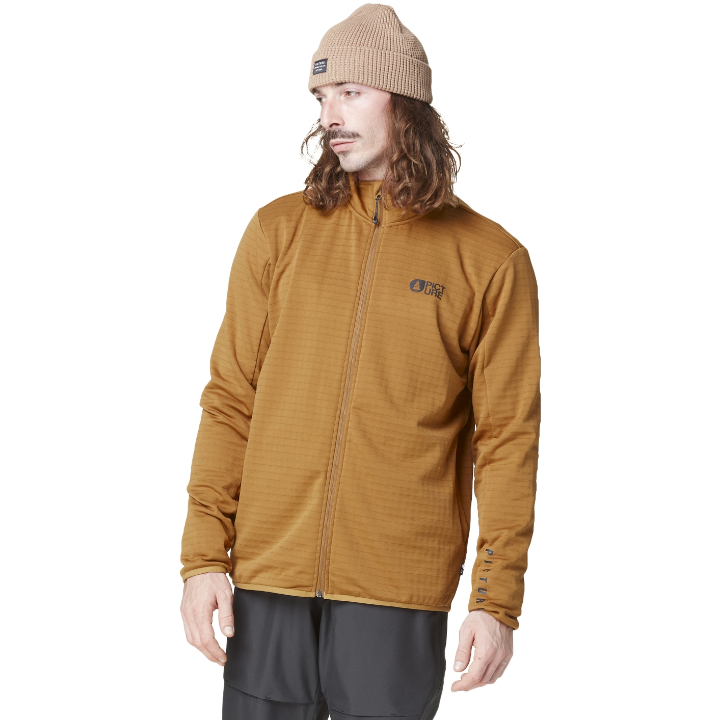 Produktbild von Picture Marlay Tech Fleecejacke Herren - Brown Sugar