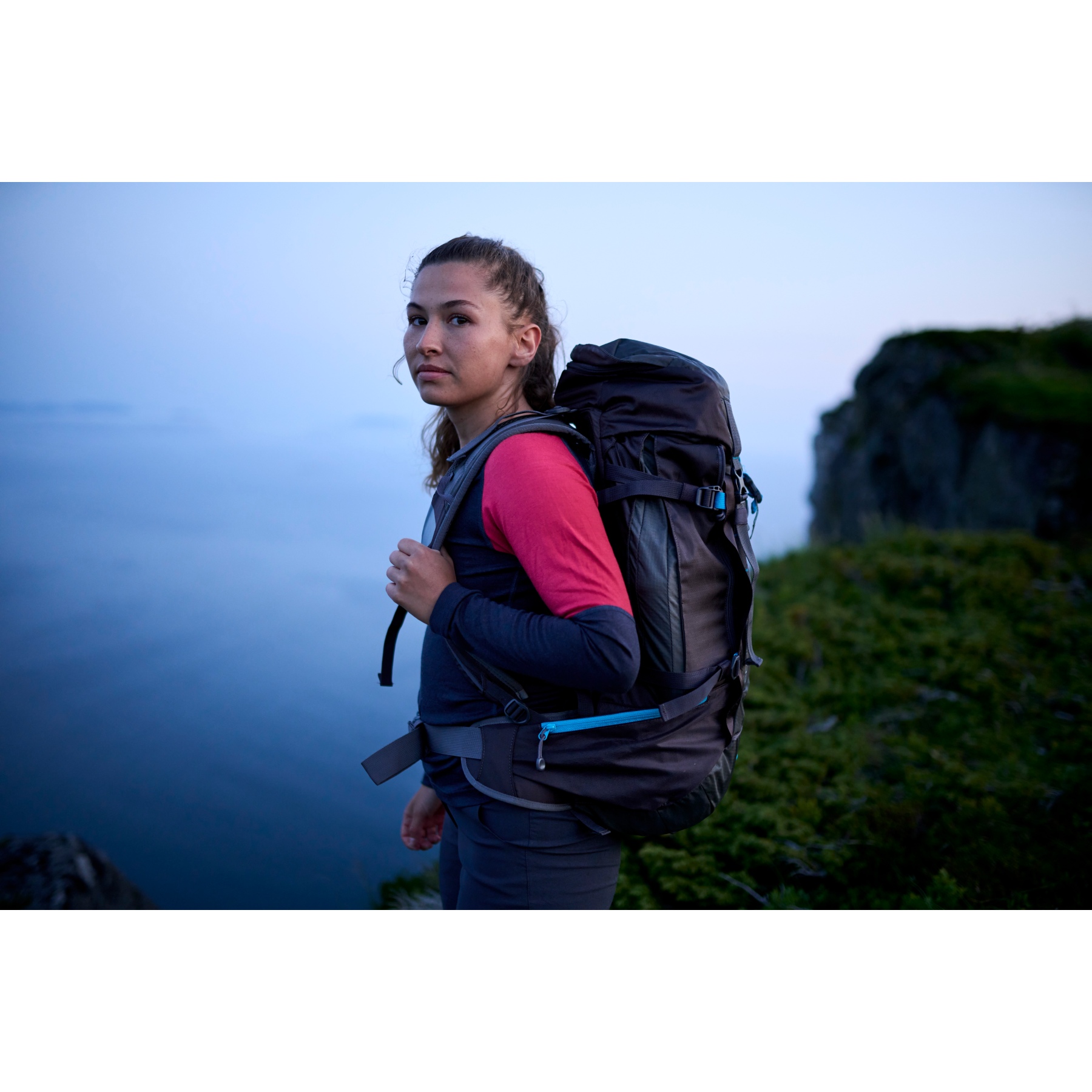 Camiseta Lana Merino Devold Hiking Woman