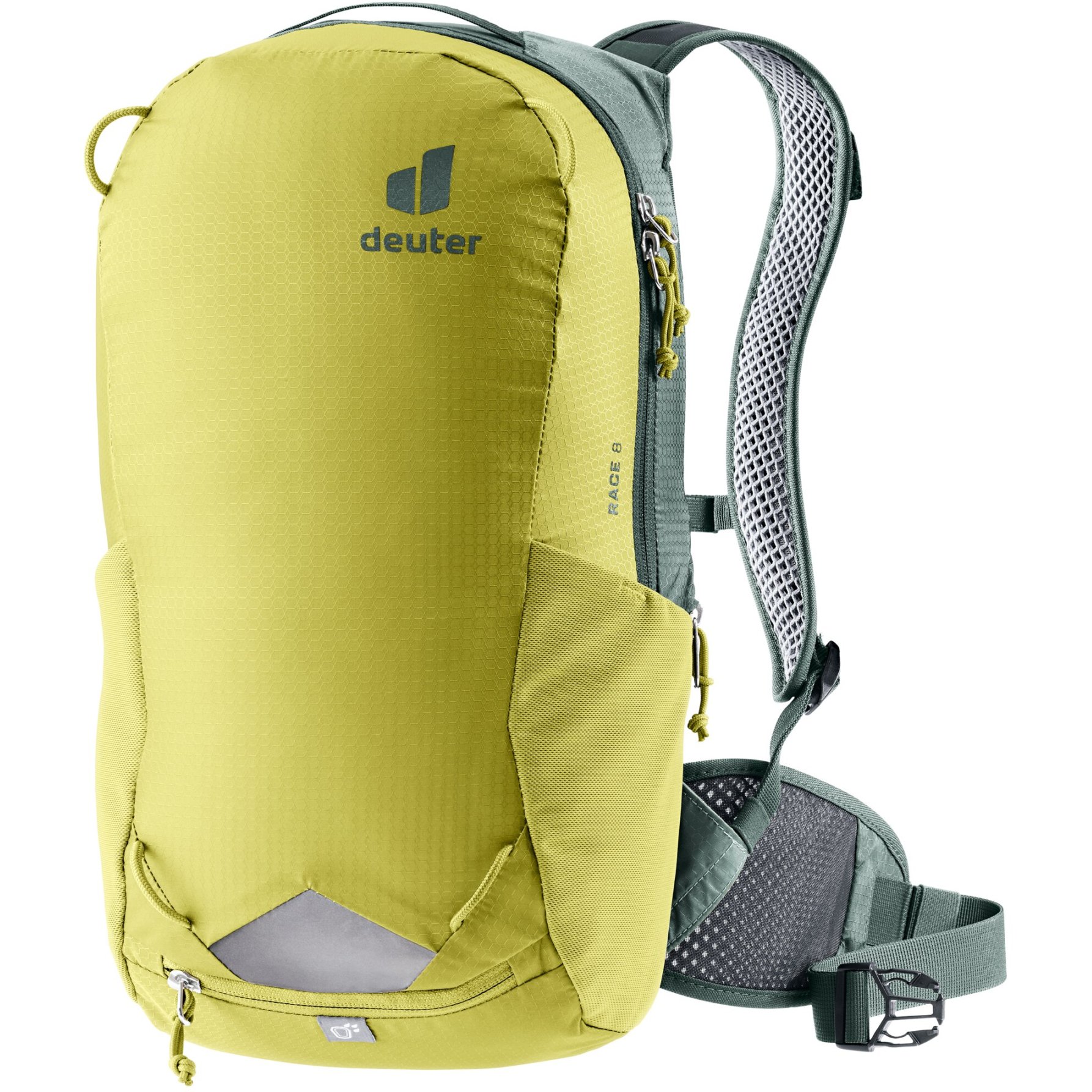 Picture of Deuter Race 8 Bike Backpack - sprout-ivy