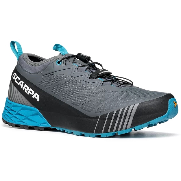 Picture of Scarpa Ribelle Run GTX Trail Running Shoes Men - anthracite/lakeblue