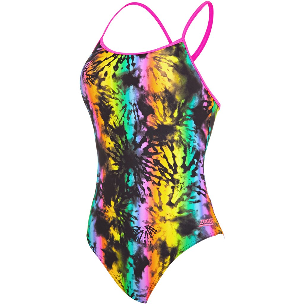 Image of Zoggs Dreamer Lattice Back Women Swimsuit - Multi
