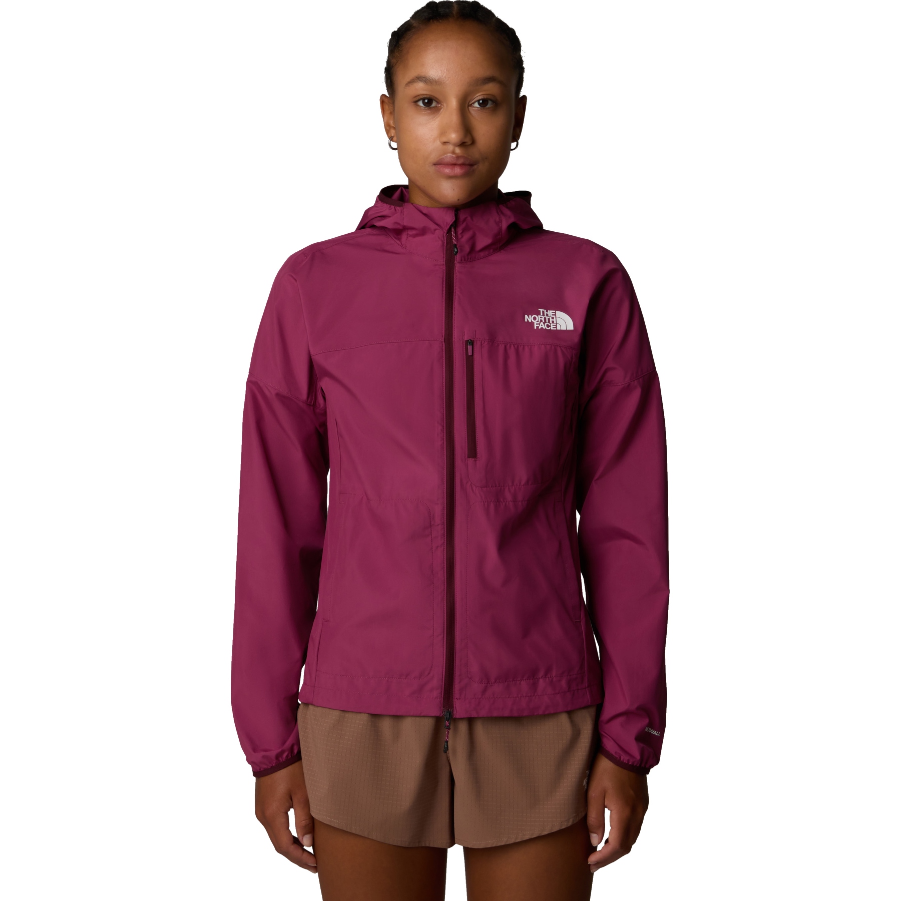 Photo produit de The North Face Veste Coupe-Vent Femme - Higher Run - Cyber Berry