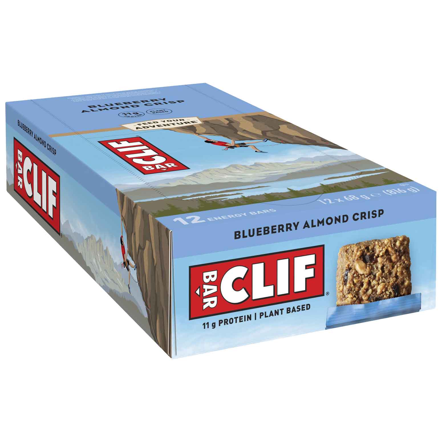 Image of Clif Bar The Original Energy Bar - Carbohydrate-Protein-Bar - Best Before 09-SEPT-2024 - 12x68g
