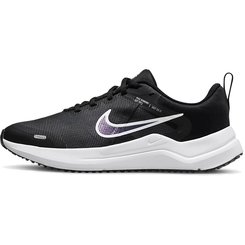 Productfoto van Nike Downshifter 12 Hardloopschoenen Kinderen - black/white-dark smoke grey DM4194-003
