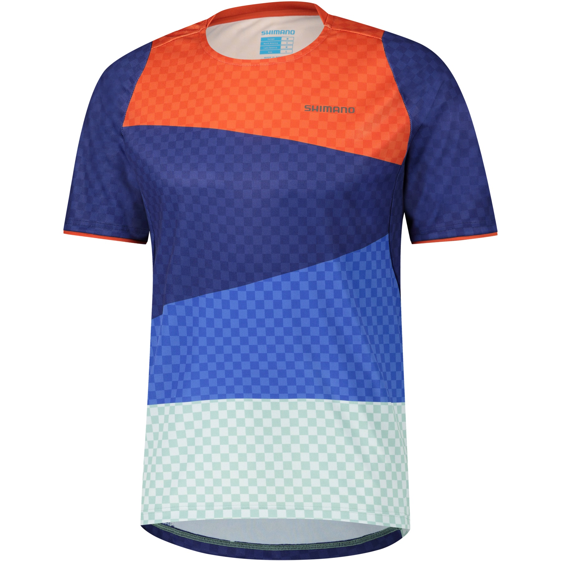 Bild von Shimano Fujimi Kurzarmtrikot Herren - L - red/navy