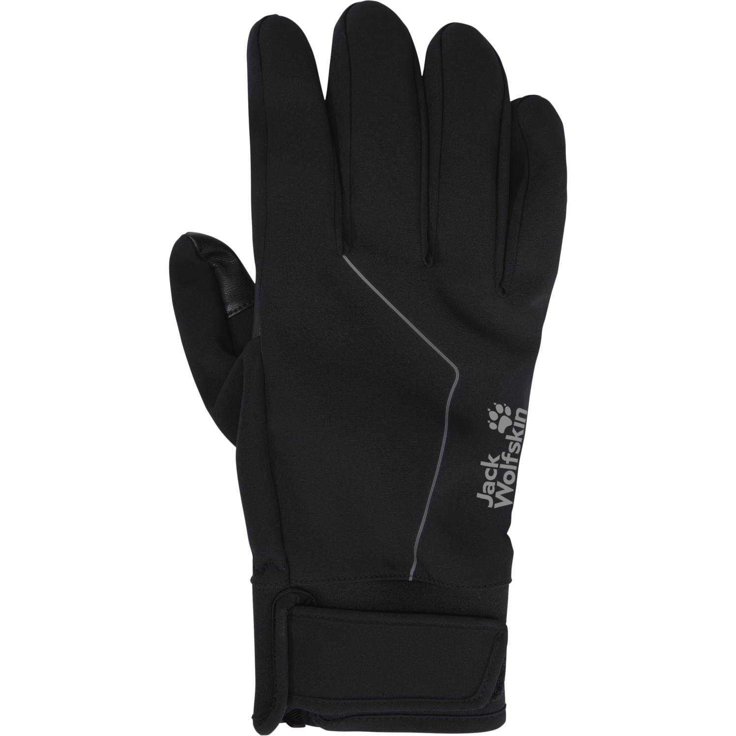 Jack Wolfskin Refl Winter Handschuhe - schwarz | BIKE24 AT