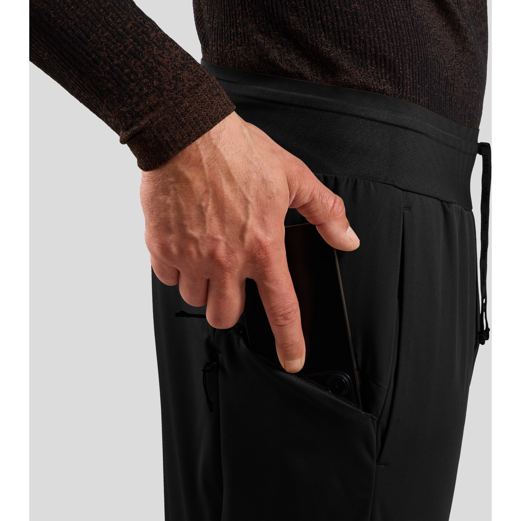 Odlo Zeroweight Pro Warm Windproof Cross-Country Pants Men - black