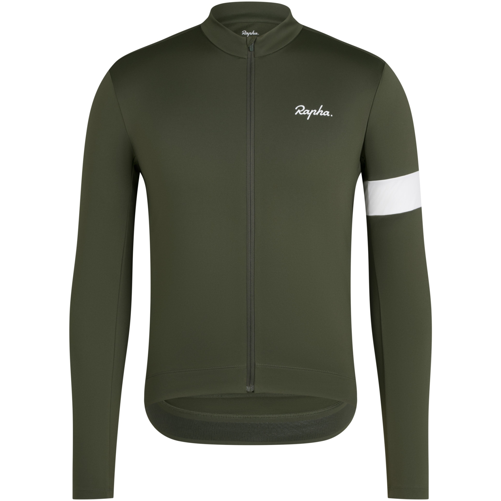 Rapha Core Thermal Long Sleeve Jersey Men - deep depths/white