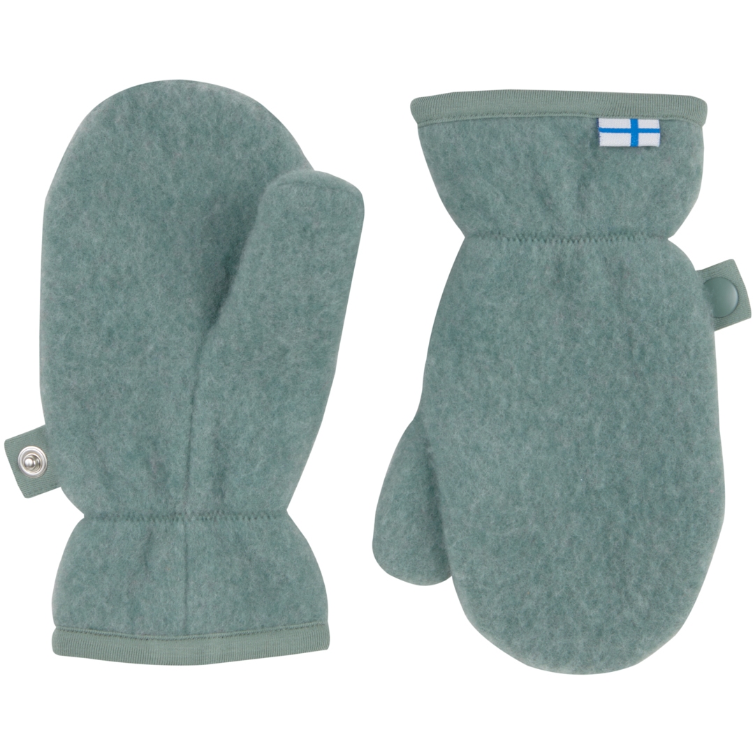 Picture of Finkid NUPUJUSSI WOOL Kids Mittens - green bay