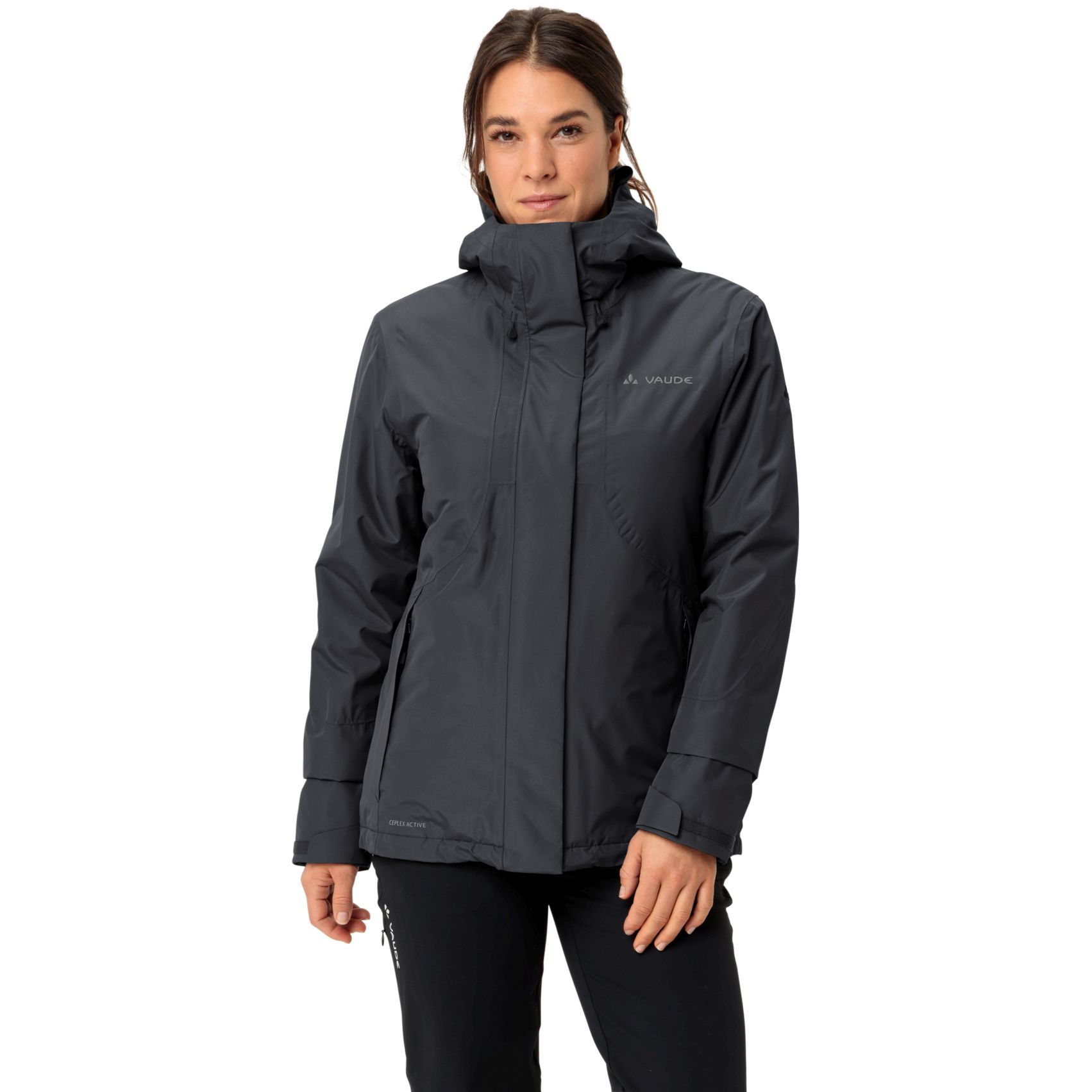 Produktbild von Vaude Rosemoor Padded Jacke II Damen - phantom black