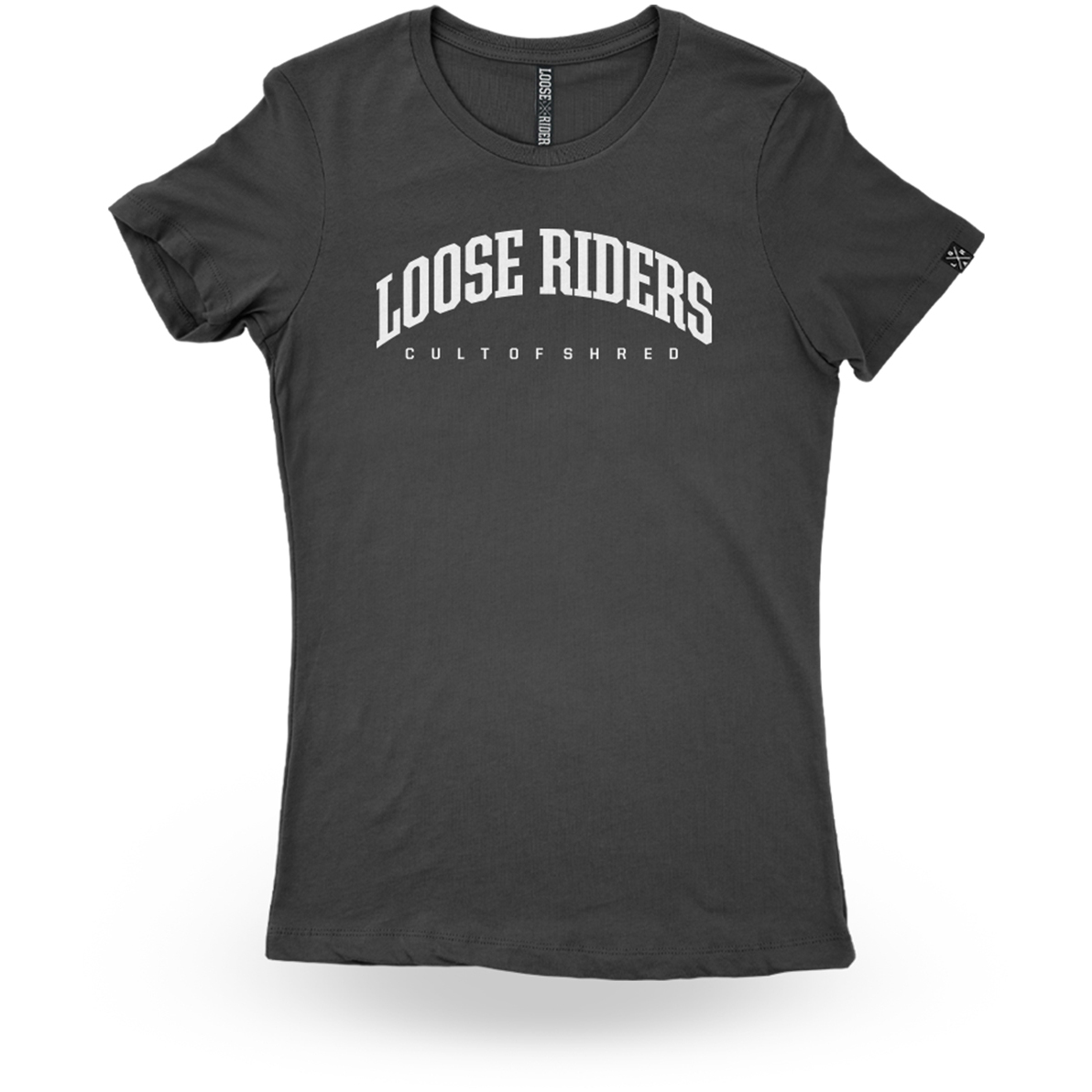 Produktbild von Loose Riders Classic Damen T-Shirt - Schwarz