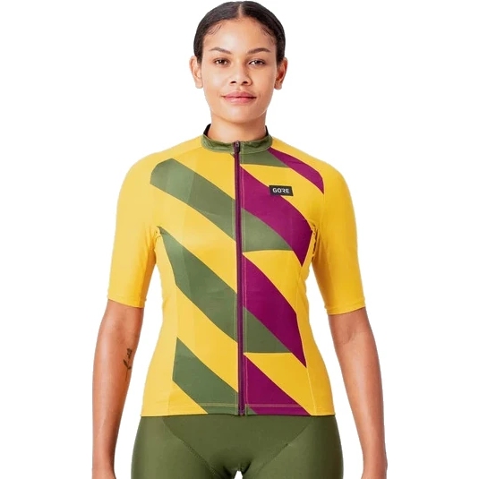 Bild von GOREWEAR Signal Kurzarm-Trikot Damen - uniform sand/utility green BJBH