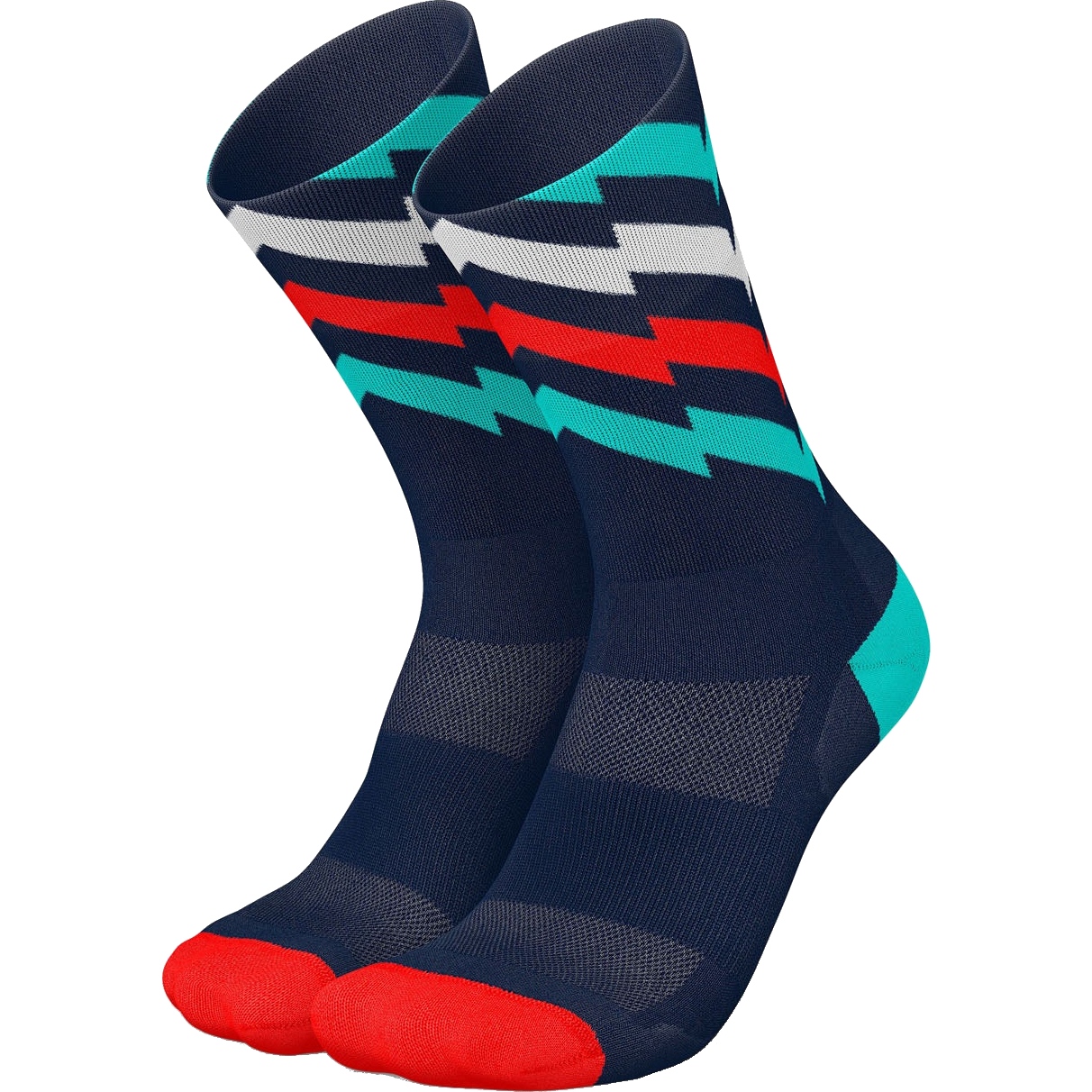 Image de INCYLENCE Chaussettes - Ultralight Waves - Tricolore