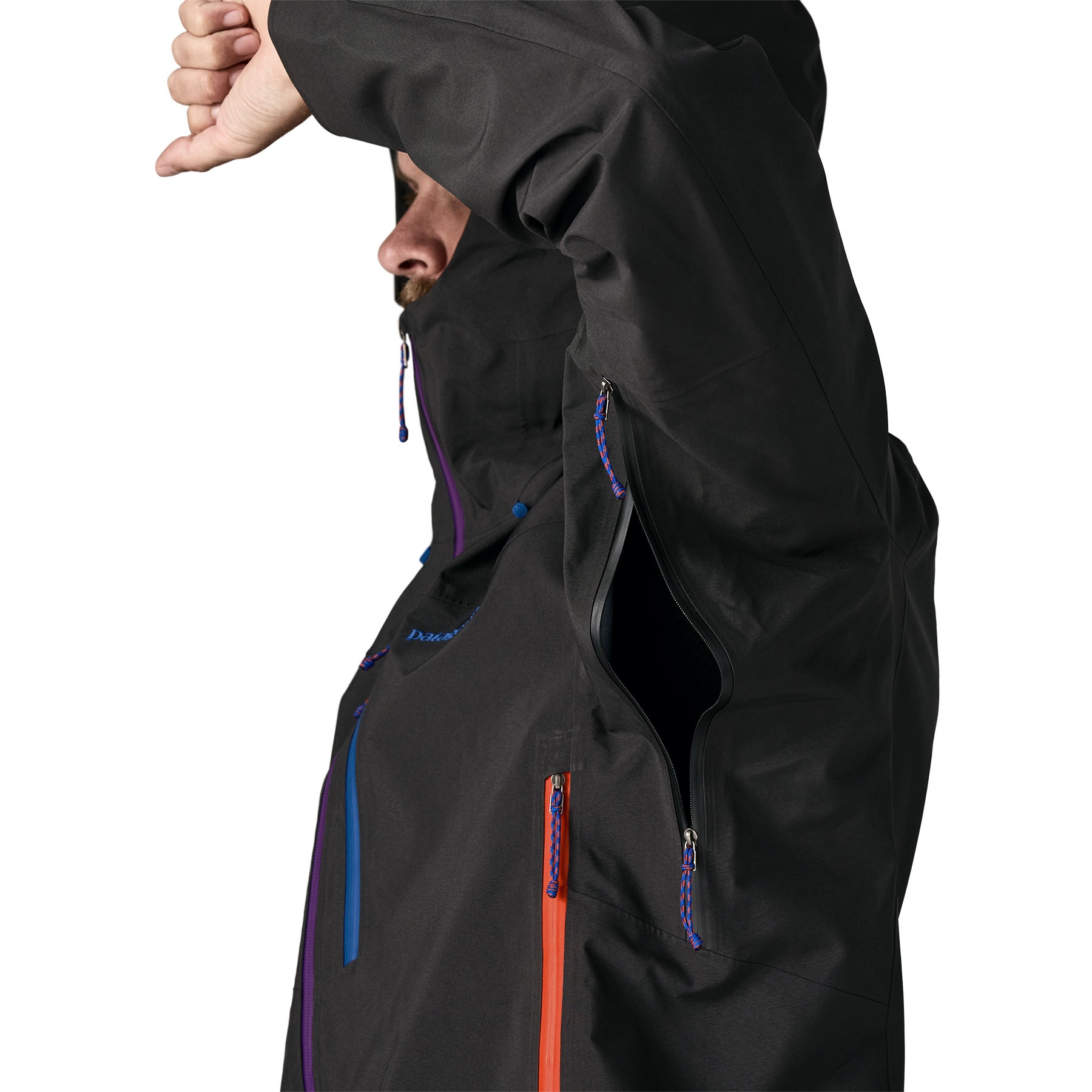 Patagonia Pluma Pro Jacket Men - Black | BIKE24