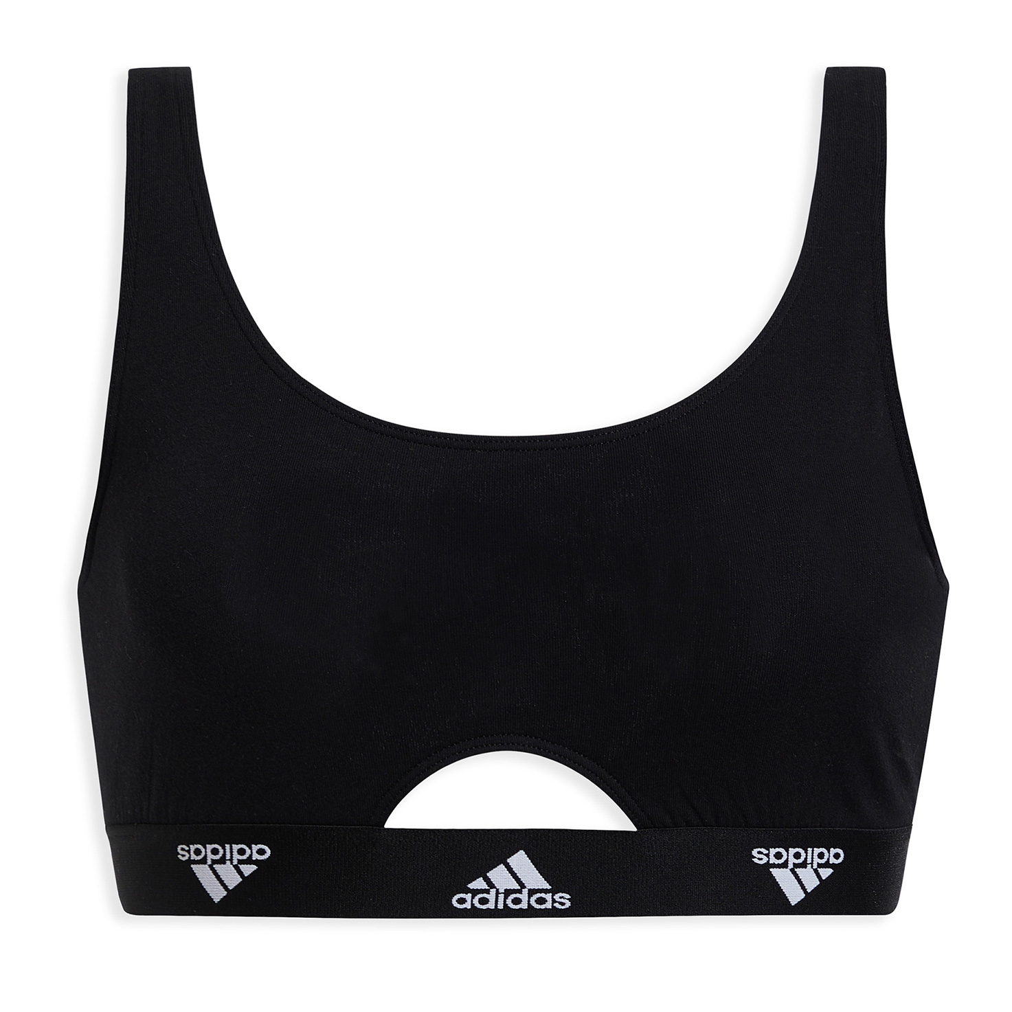 женское спортивное нижнее белье adidas без косточек - 000-черный