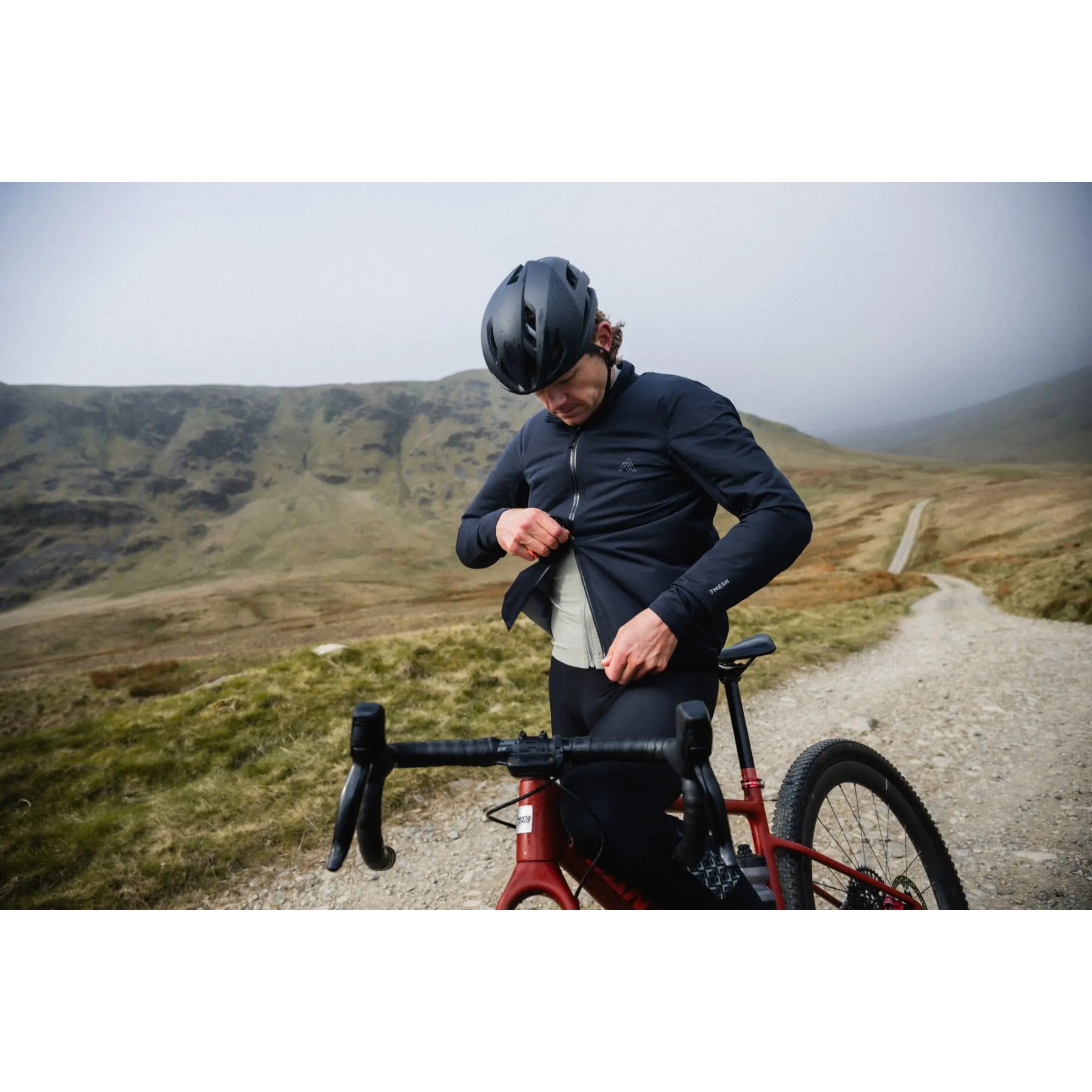 7mesh Mission Wind Jacket Men - Black | BIKE24