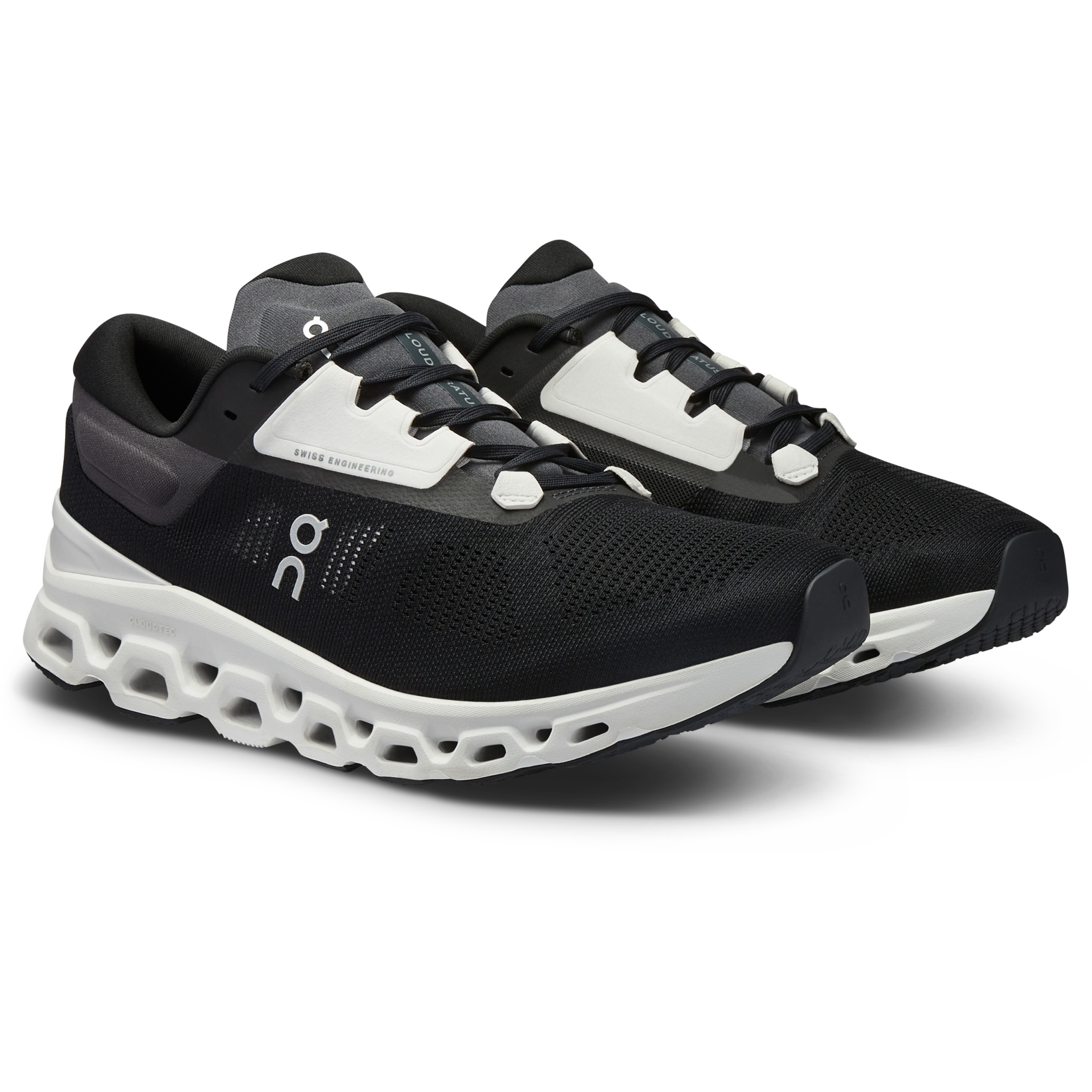 Picture of On Cloudstratus 3 Running Shoes Men - Black | Frost