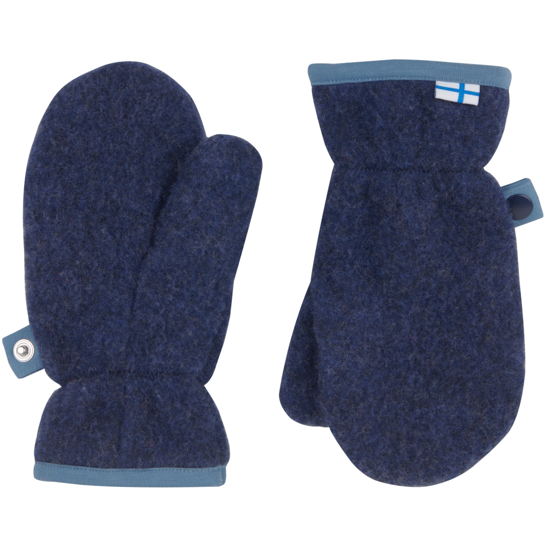 Picture of Finkid NUPUJUSSI WOOL Kids Mittens - navy/dove