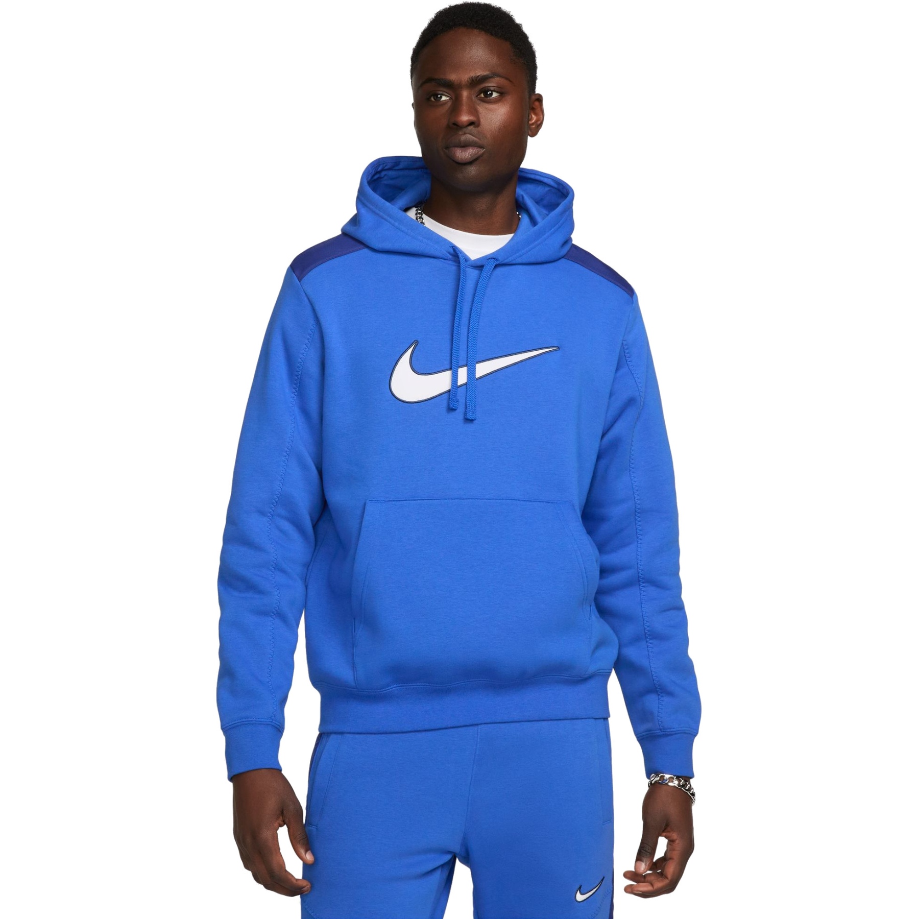 Produktbild von Nike Sportswear Fleece Hoodie Herren - game royal/deep royal blue FN0247-480