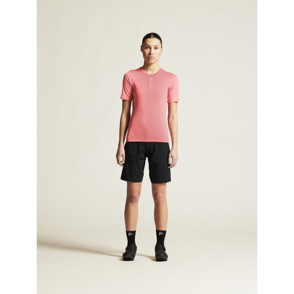 Cuissard Velo Femme Cycliste Short De Cyclisme VeloVibe Femme - Rembourrage 4D, Respirant, Avec Poches Vêtement Cyclisme Technique Sous Vetement Confort Moto