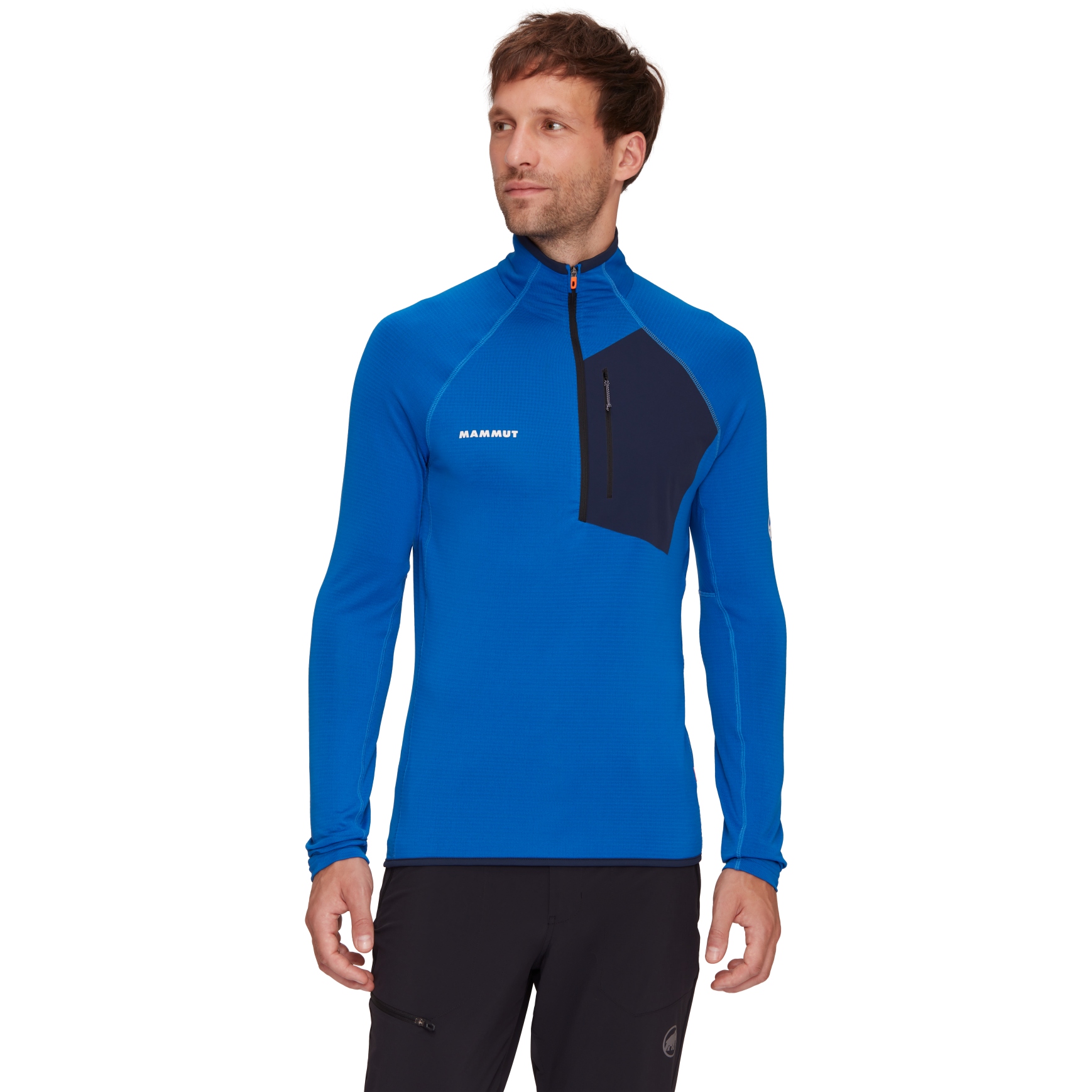 Produktbild von Mammut Aenergy Light Half Zip Midlayer Pullover Herren - azurit-marine