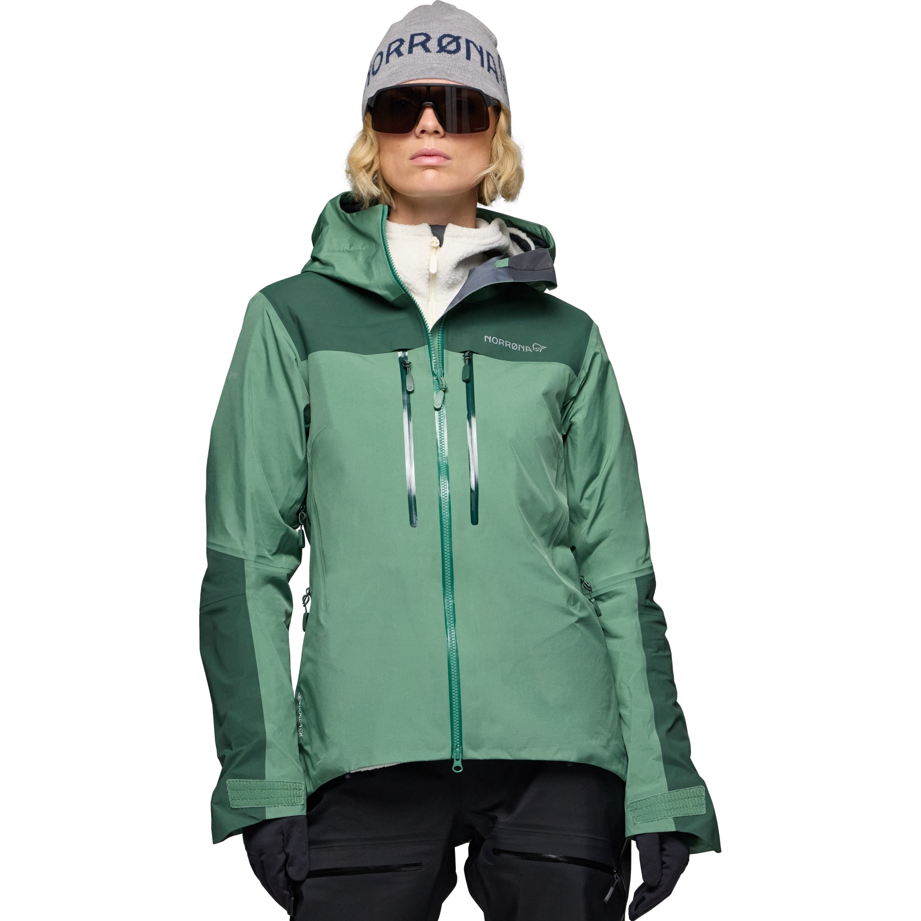 Norrona trollveggen Gore-Tex Pro light Jacket Women - Dark Ivy