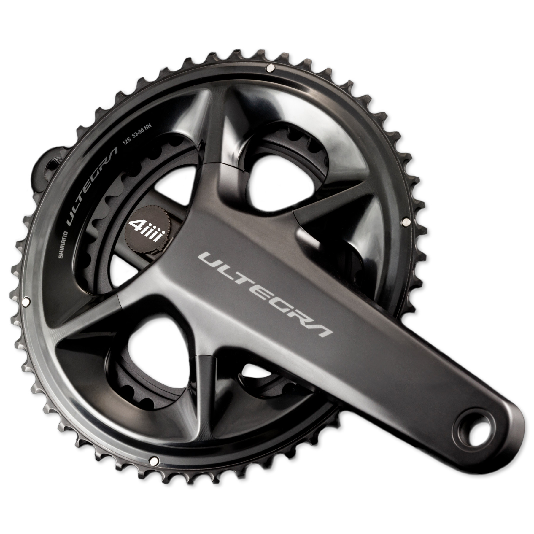 Shimano Ultegra FC-R8100 165mm 52/36クランク4iiii パワーメーター