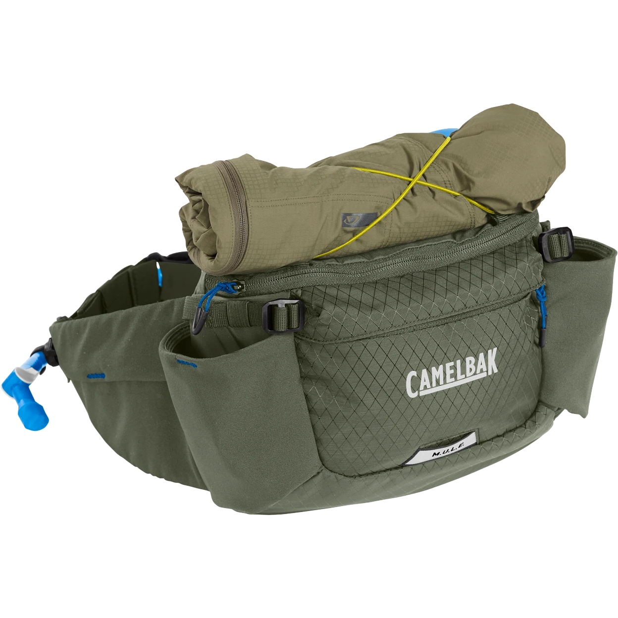 Sac à Eau Camelbak M.U.L.E. 5 - 1,5 Litre Occasion Olive - Parfait Pour Randonnée Et Vélo
