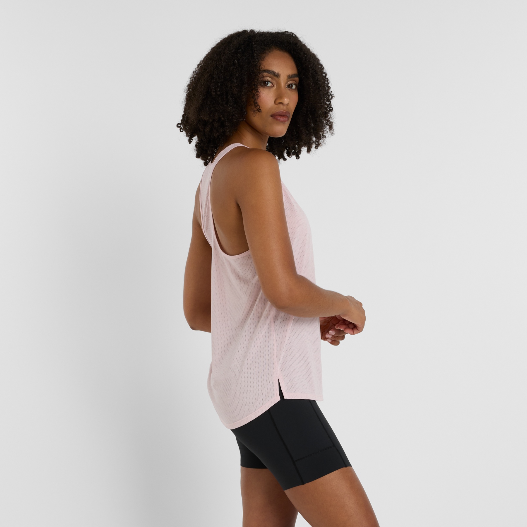 ニューバランス New Balance Athletics Tank レディース シャツ トップス Rose Sugar Heather New Balance Athletics Tank Top Women - Rose Sugar Heather