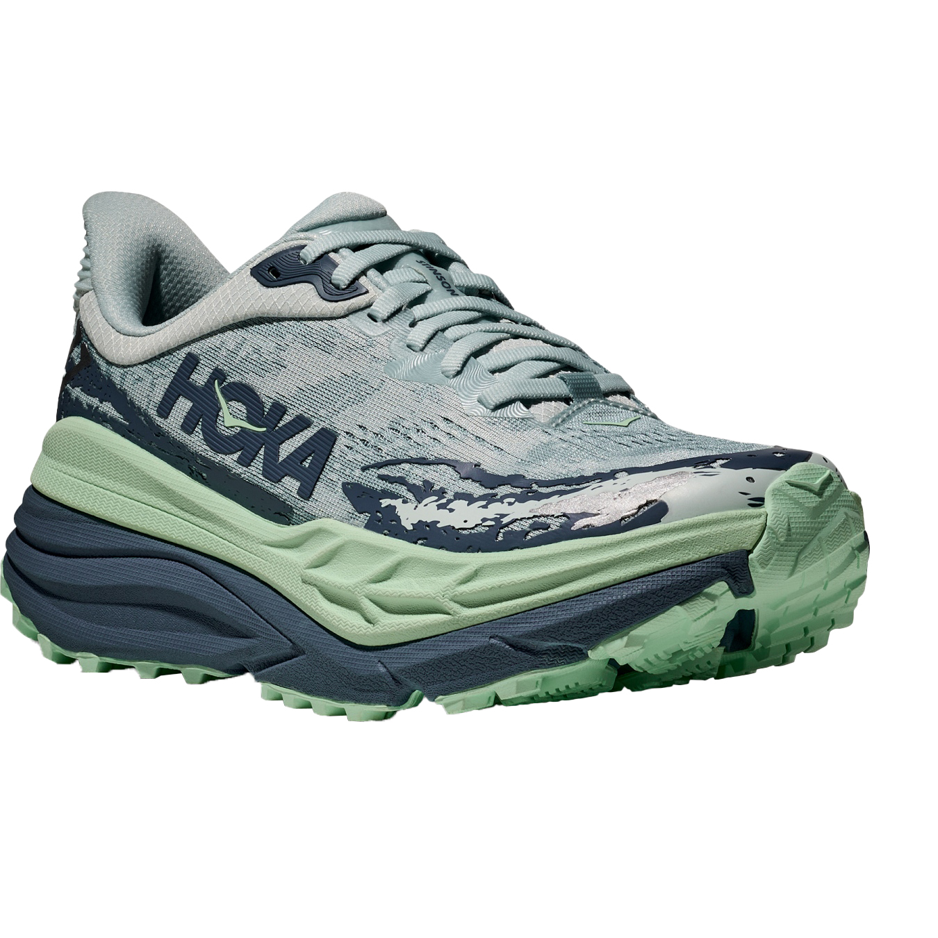 Женские кроссовки для бега Hoka Stinson 7 - droplet / thunder cloud