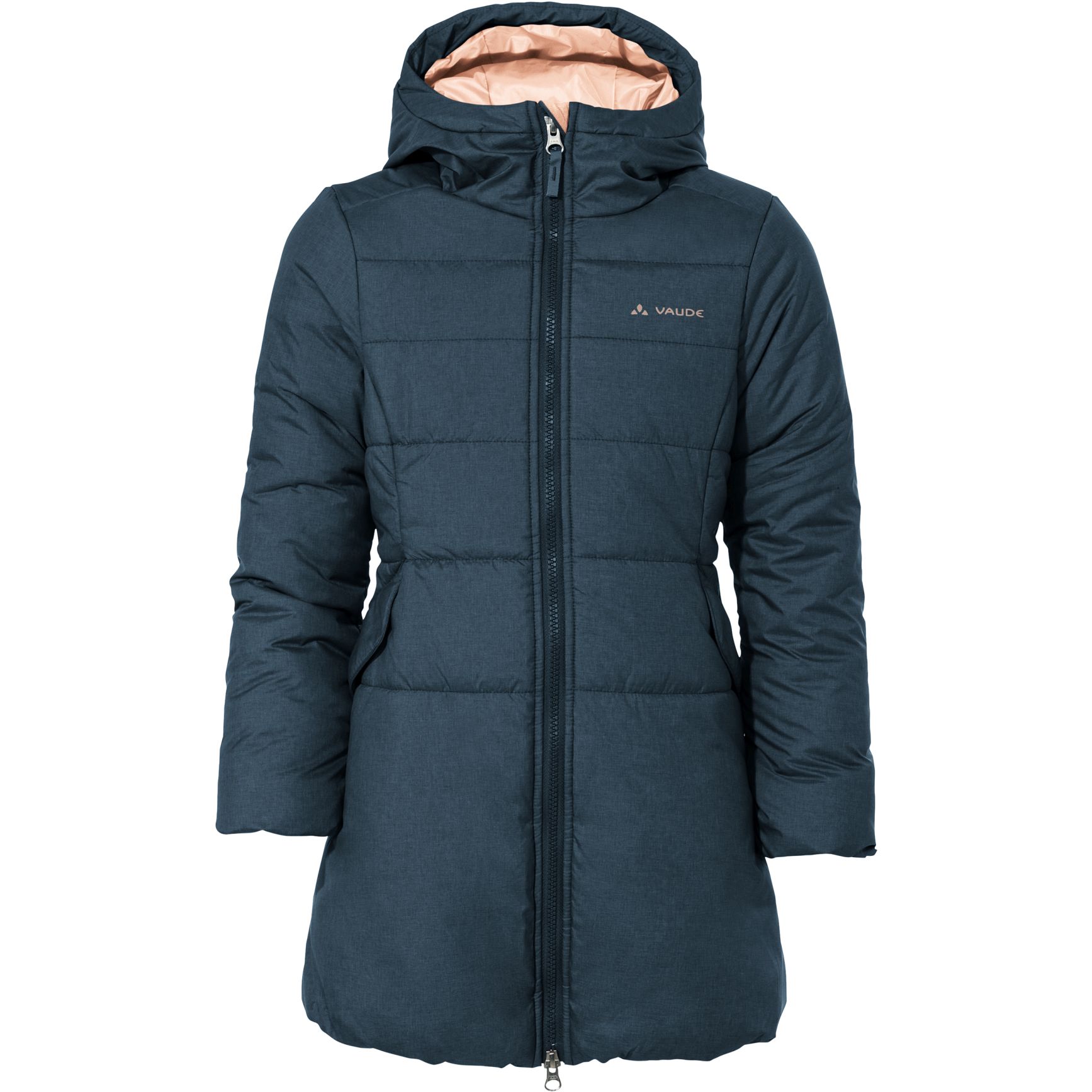 Produktbild von Vaude Greenfinch III Mantel Mädchen - dark sea/rose