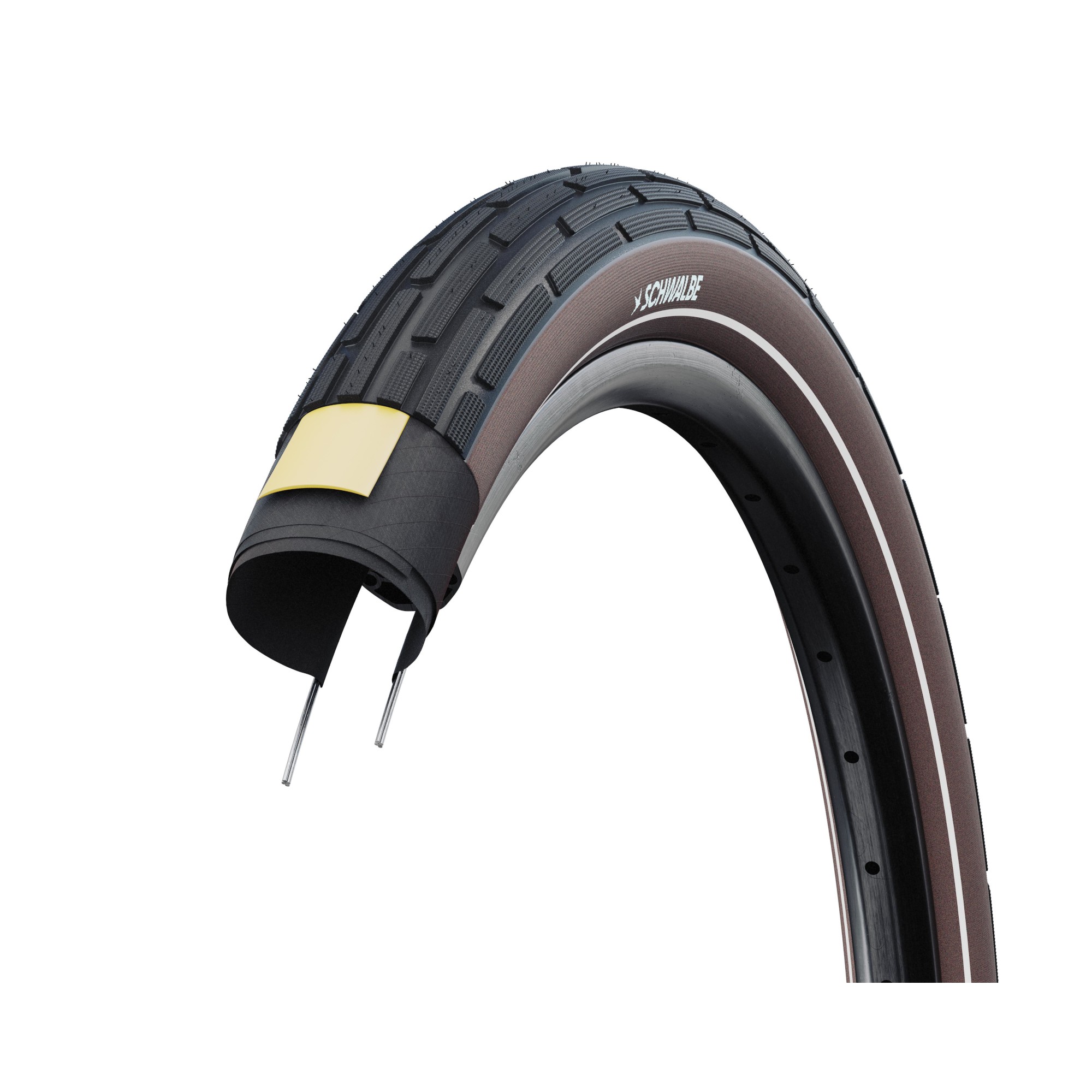 Schwalbe Motion Fat Frank Wire Bead Tire - K-Guard | Green
