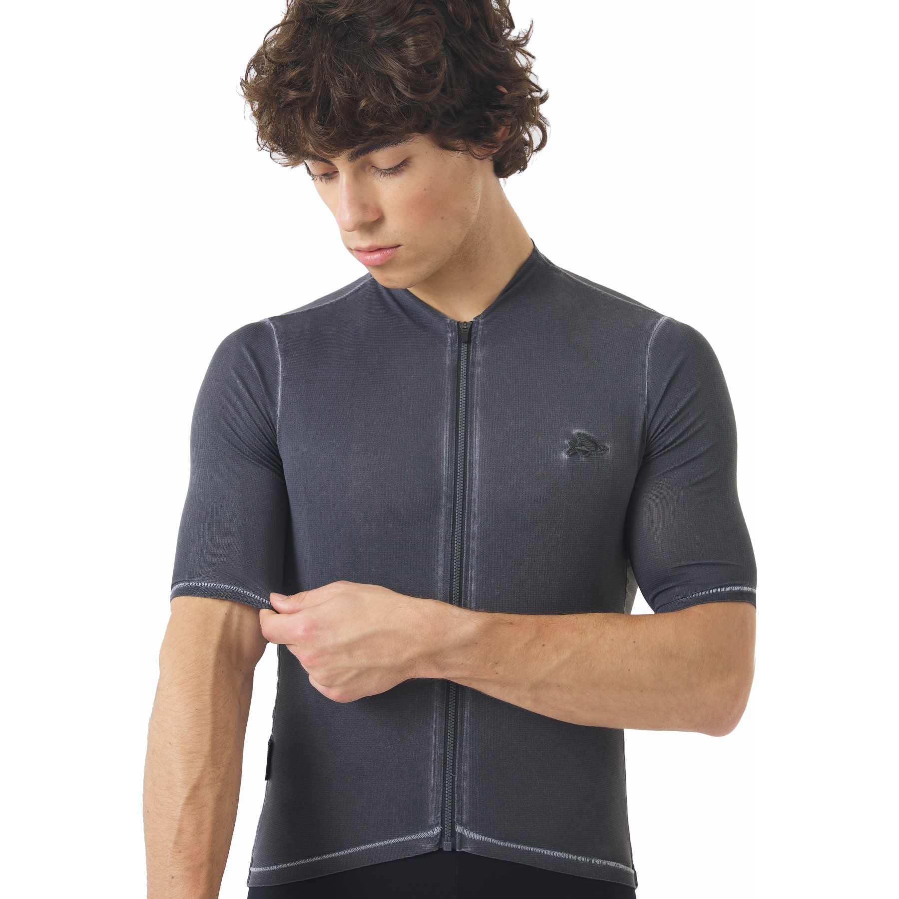 Café du Cycliste Laurette Short Sleeve Jersey Men - cold dye