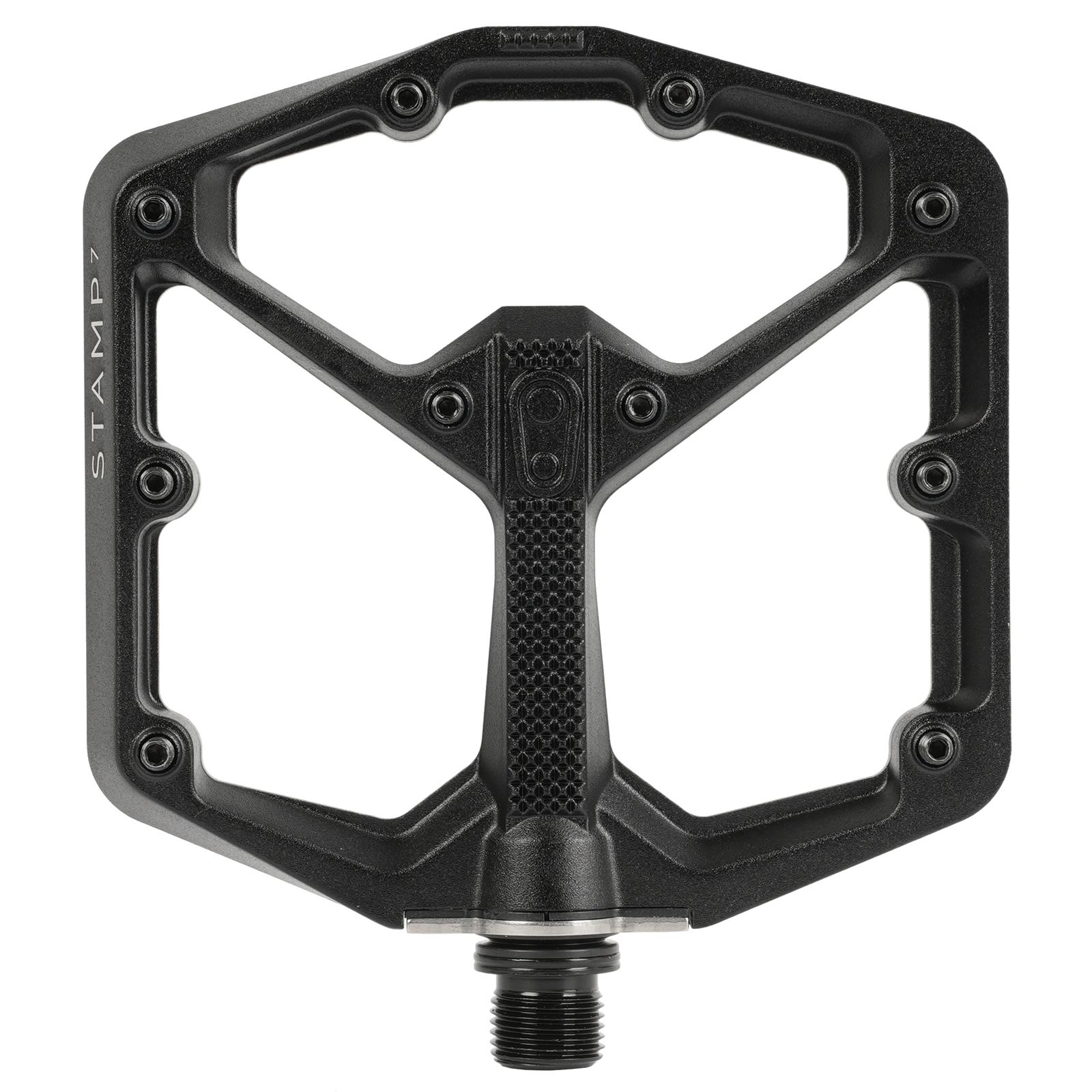 Picture of Crankbrothers Stamp 7 Large Flat Pedals - black/black
