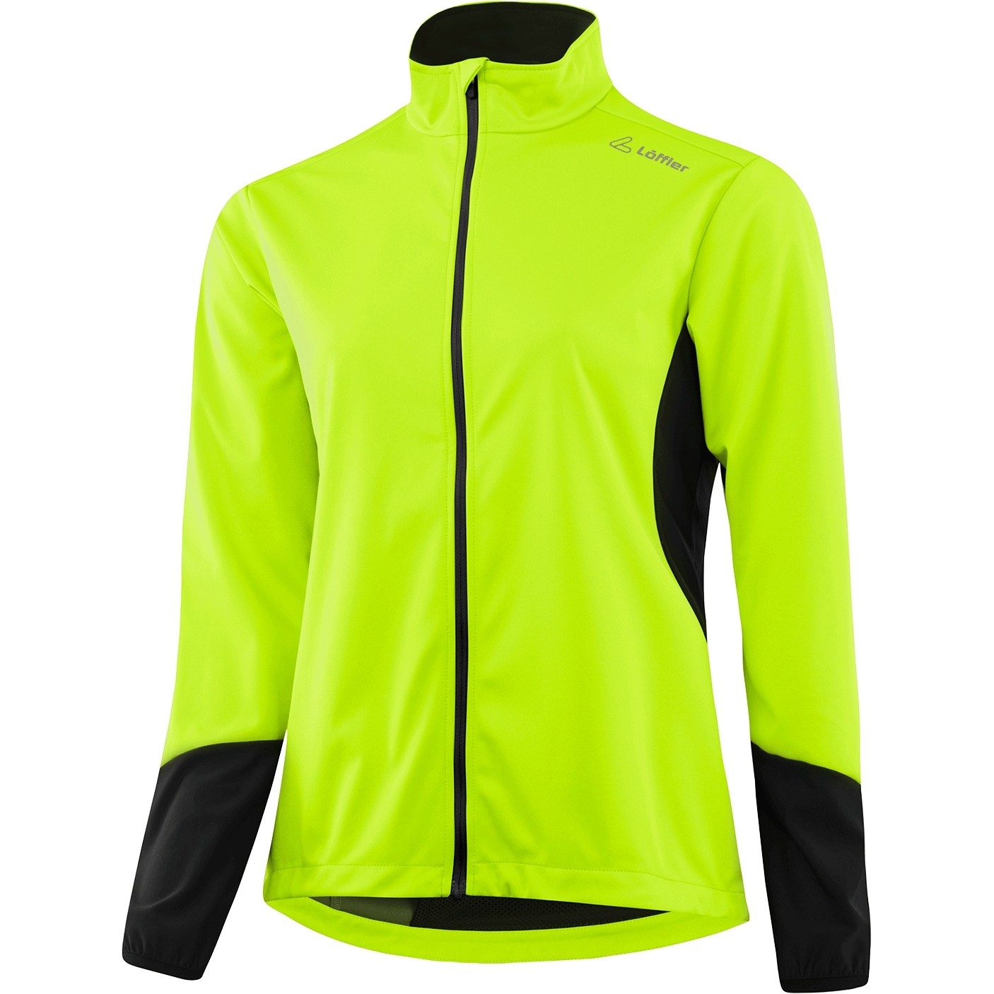 Picture of Löffler Beta Windstopper Light Women&#039;s Bike Jacket - neon yellow 200