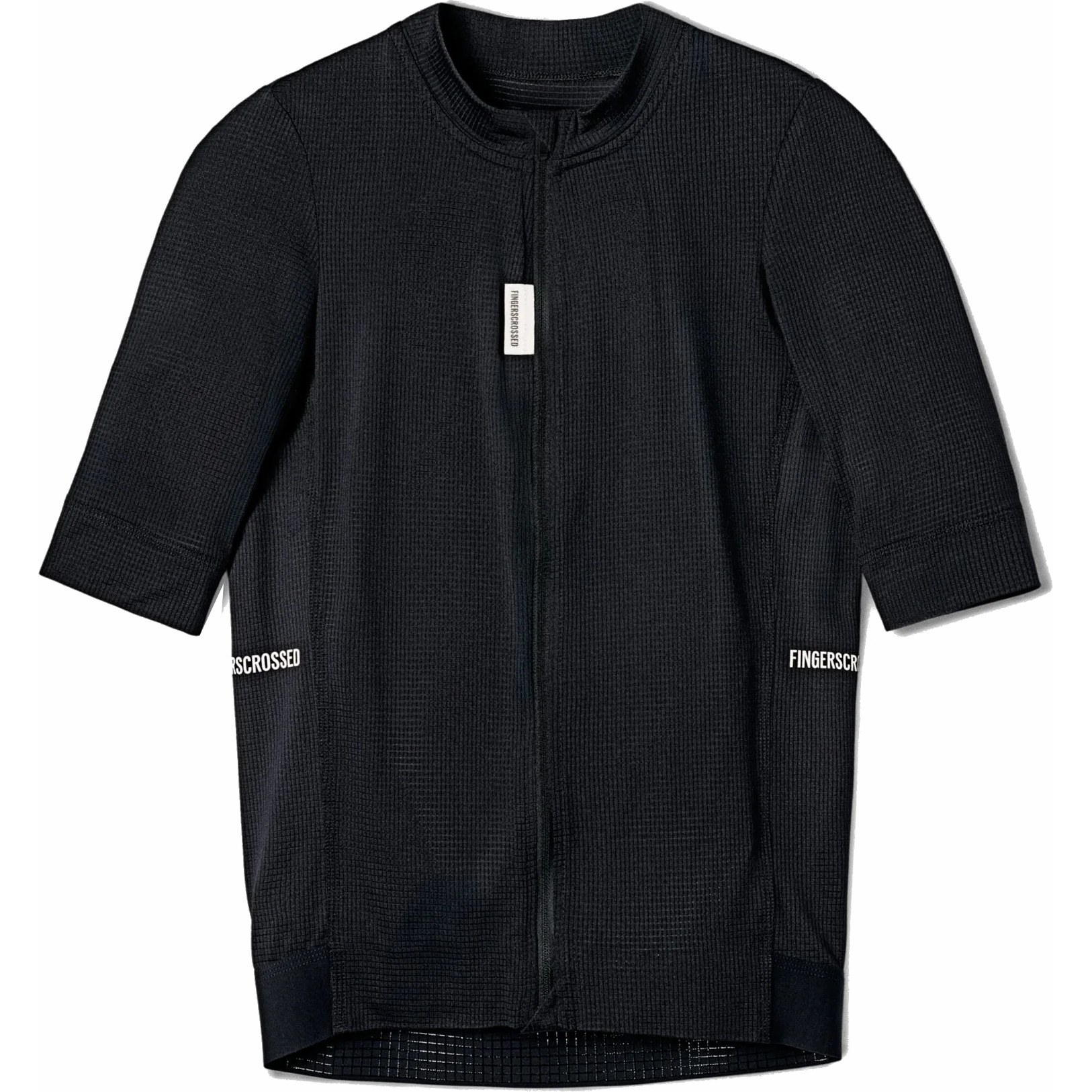 Photo produit de FINGERSCROSSED Maillot Manches Courtes Homme - Road Super Light - Noir