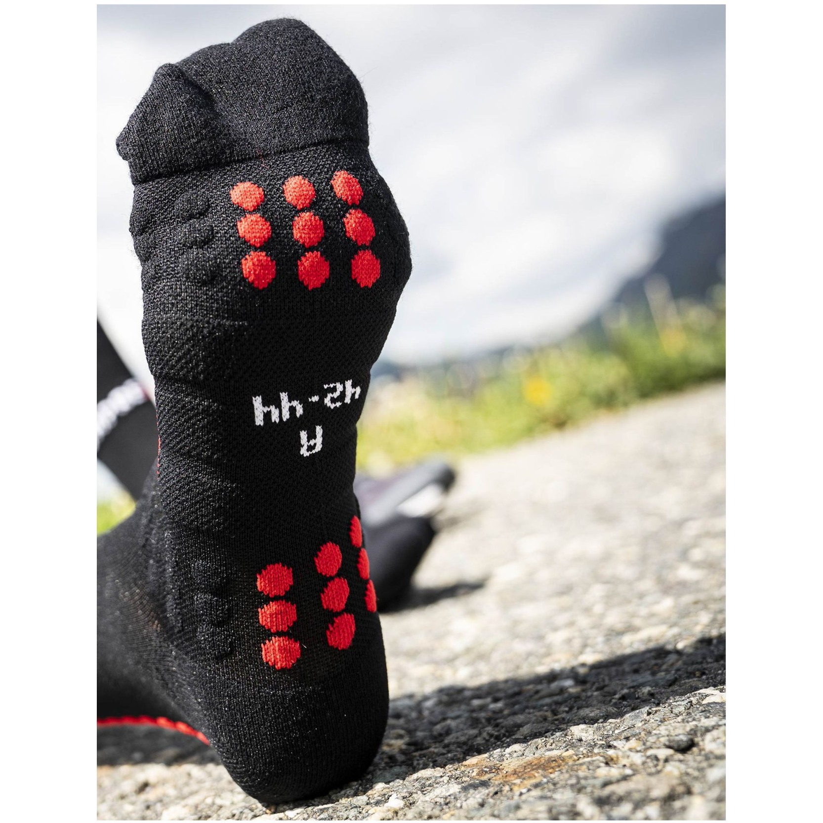 Compressport Chaussettes de Compression Pro Racing Winter Run