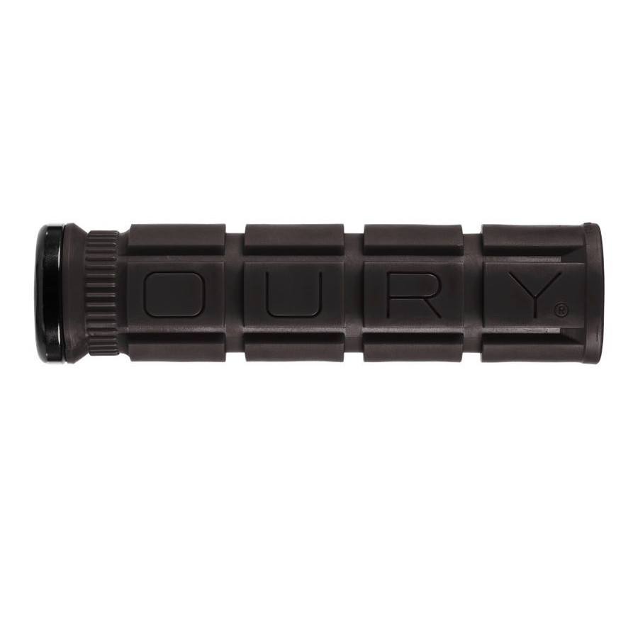 Productfoto van Oury V2 Single-Clamp Lock-On Bar Grips - 135/33.0mm - jet black