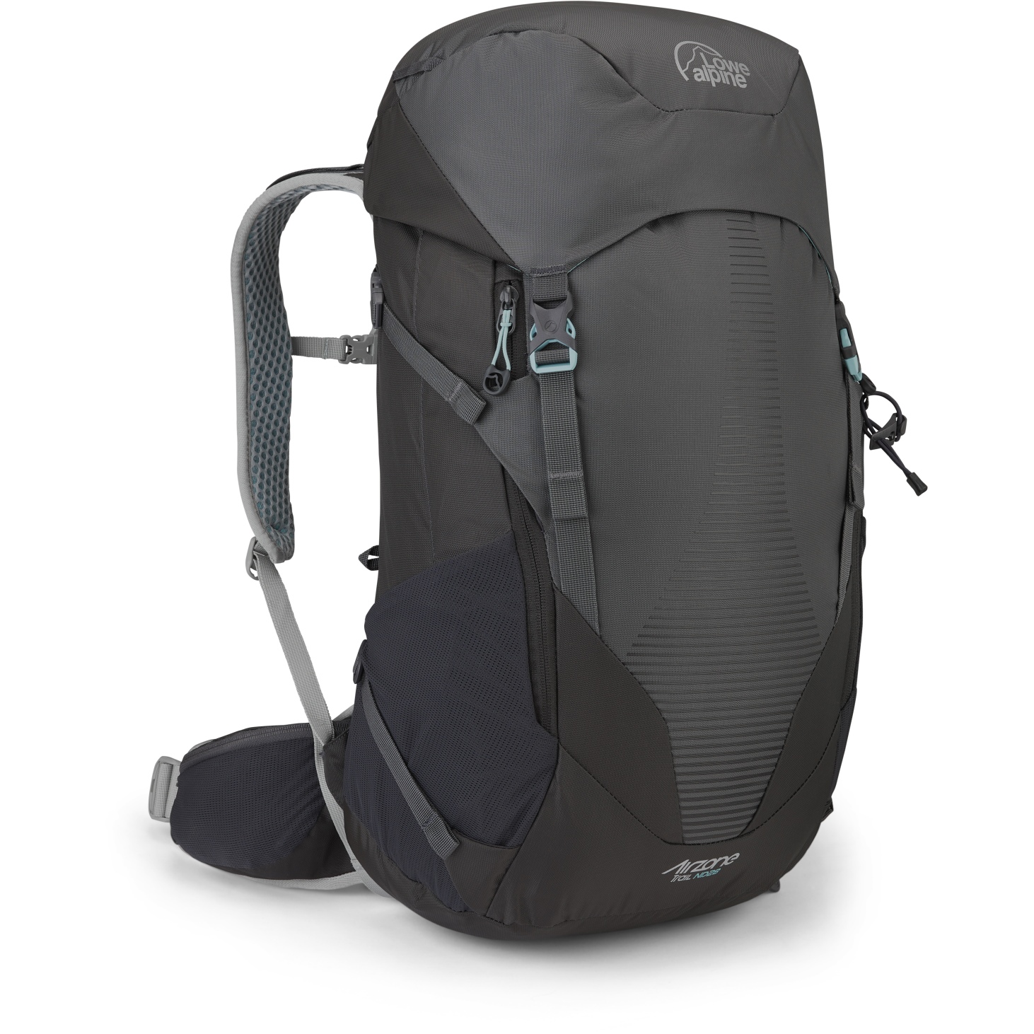 Image of Lowe Alpine AirZone Trail 28L Women's Backpack - S/M - Anthracite/Graphene